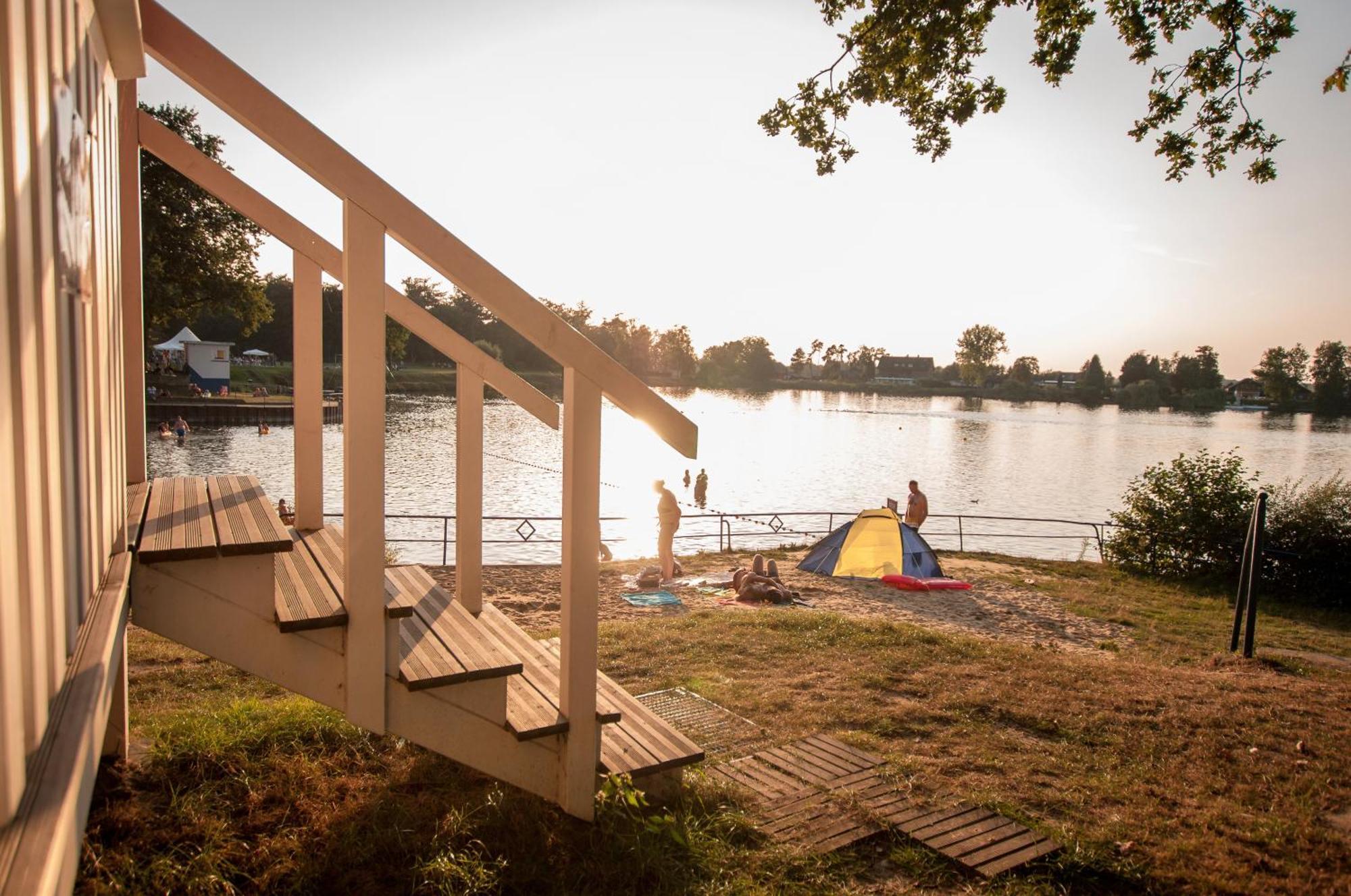 Ferienhaeuser Seepark Ternsche Selm Экстерьер фото